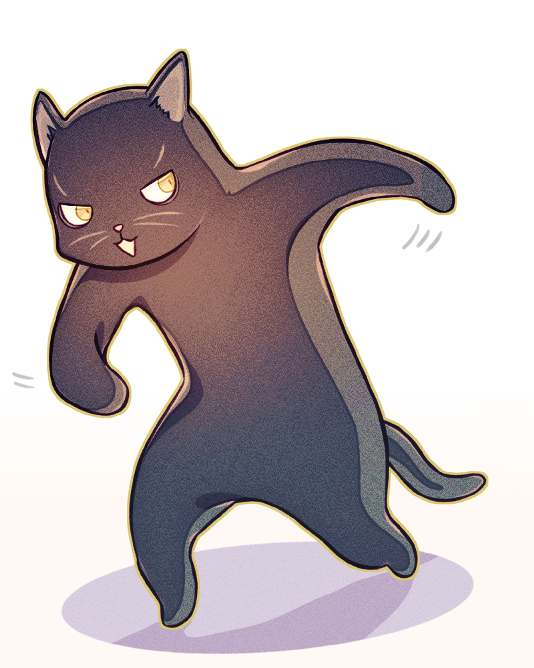 いそいそ猫-1