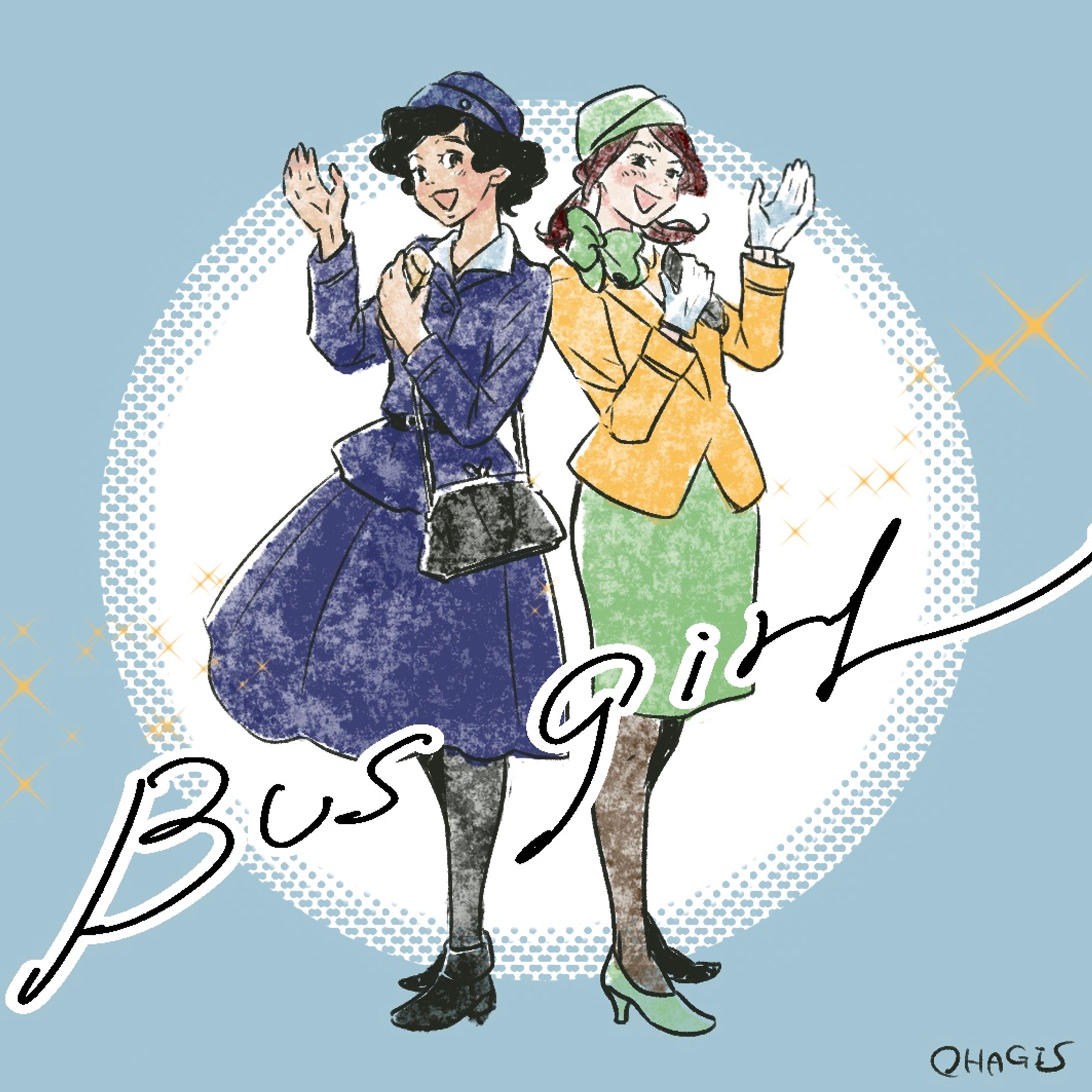 バスガール&バスガイド-1