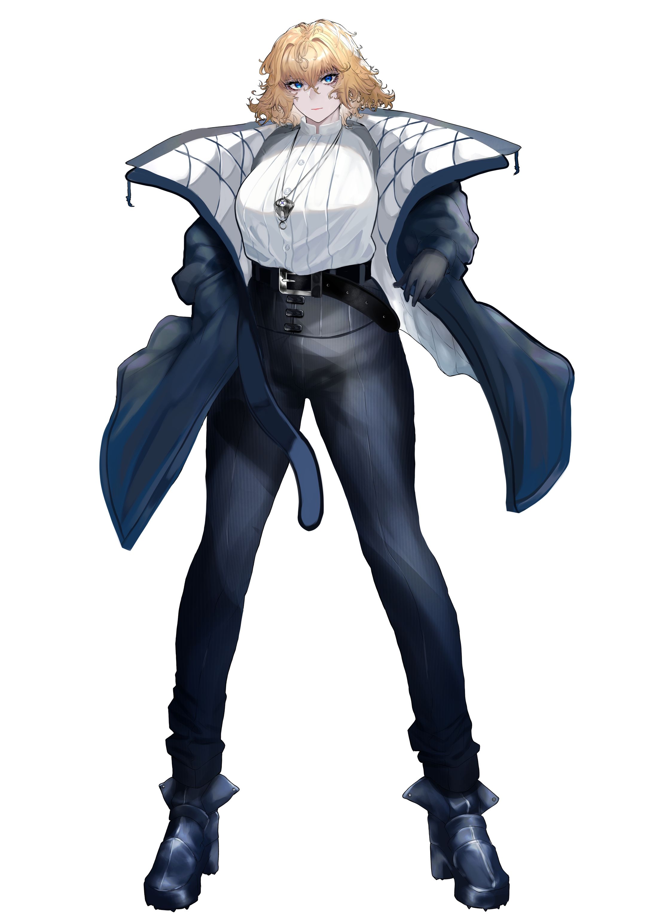 女性 全身立ち絵-1