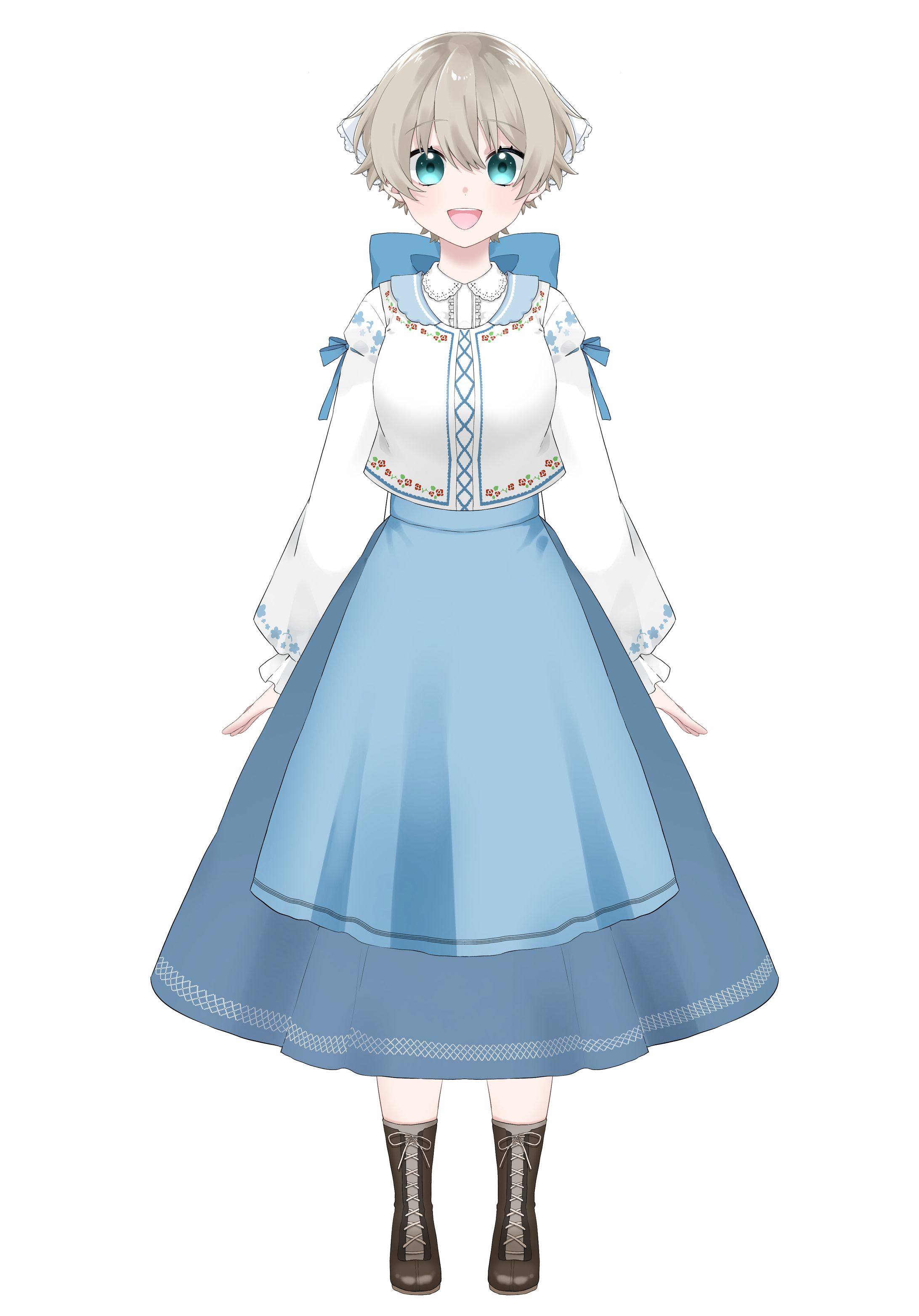VTuber 立ち絵 パーツ分け-1
