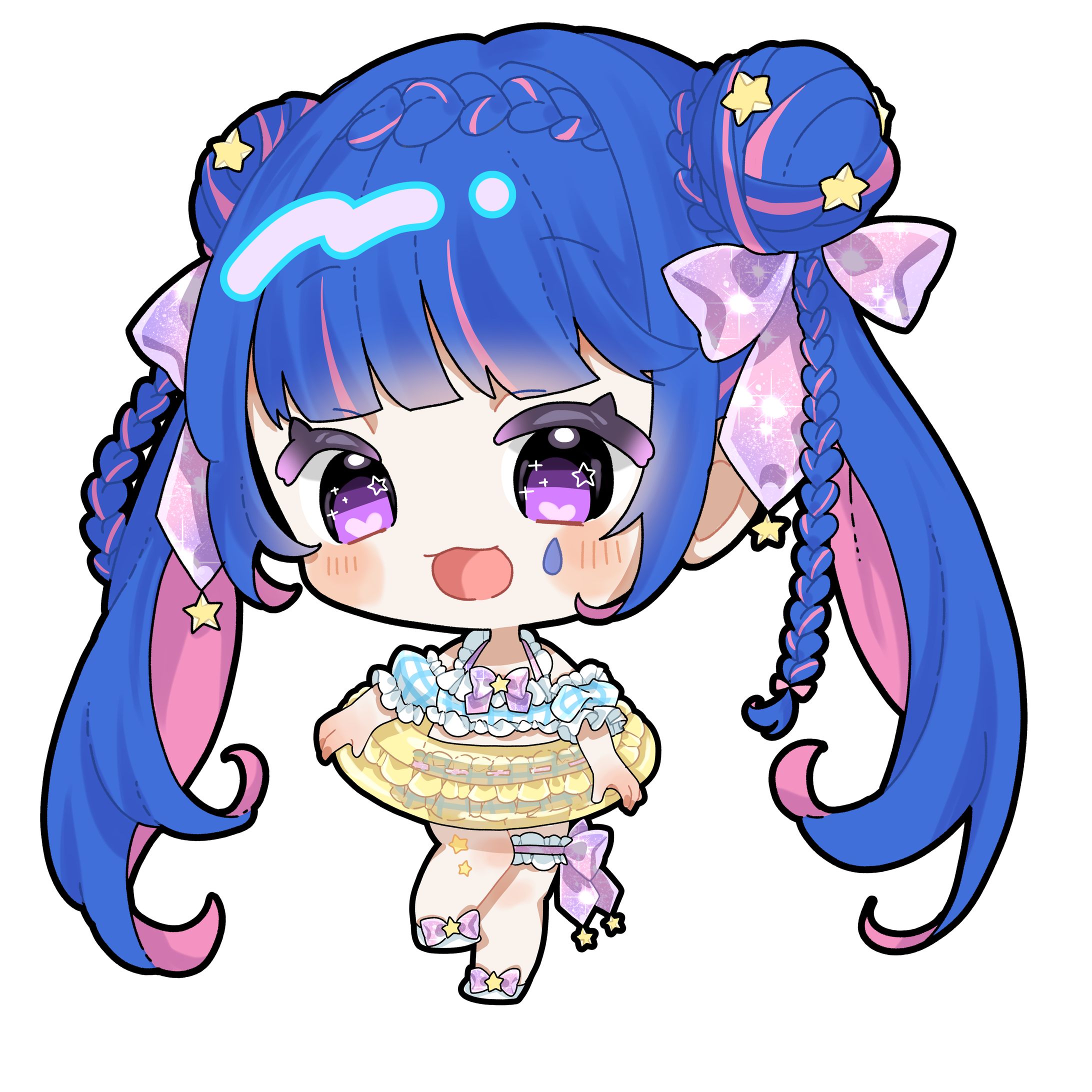 星野夜空様　水着ミニキャラ-1