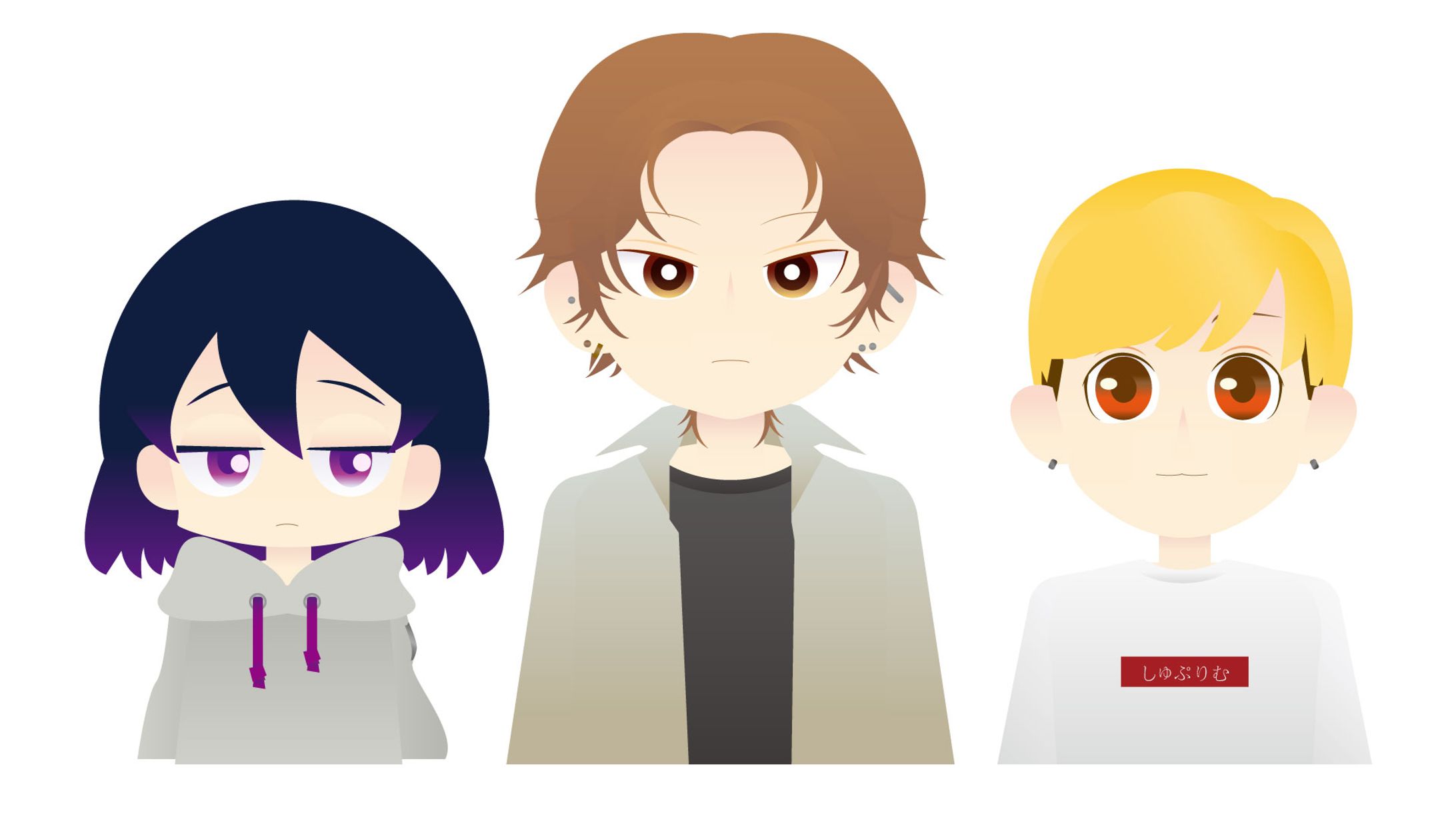 デフォルメイラスト(Illustrator)-1