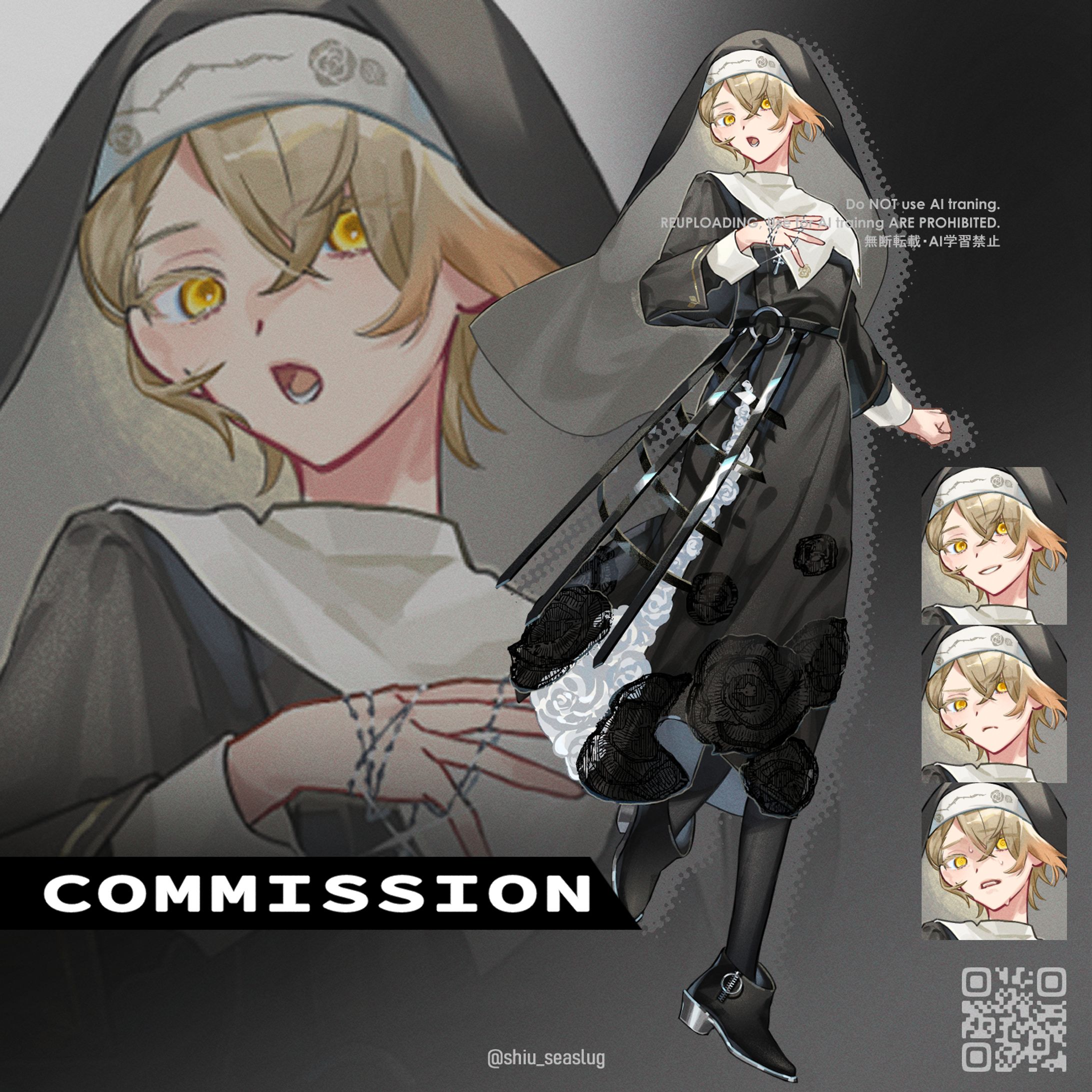 ご依頼 TRPG向け立ち絵-1