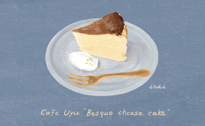 バスクチーズケーキ