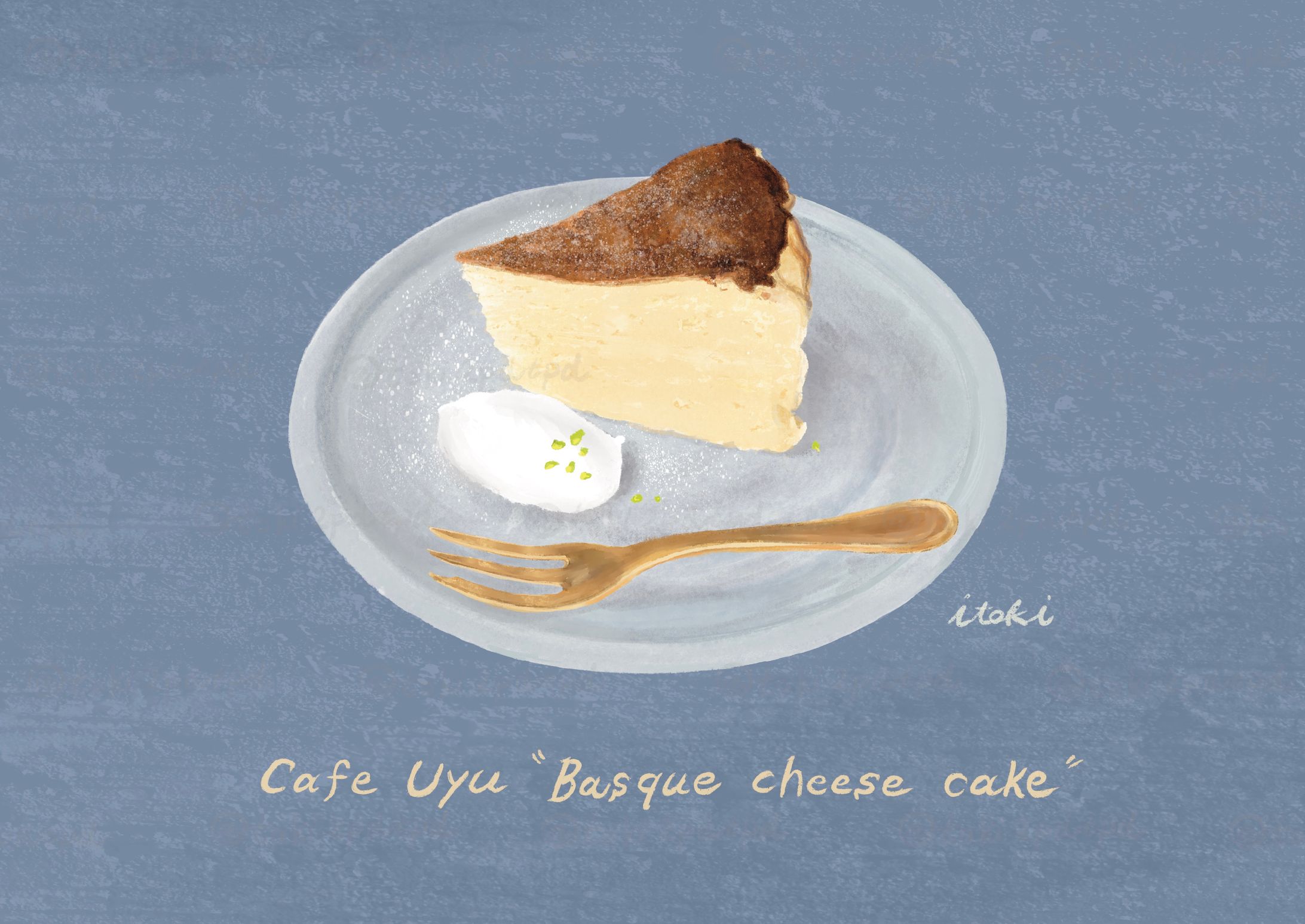 バスクチーズケーキ-1