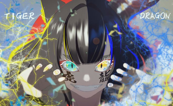 イラスト　デザイン、習作