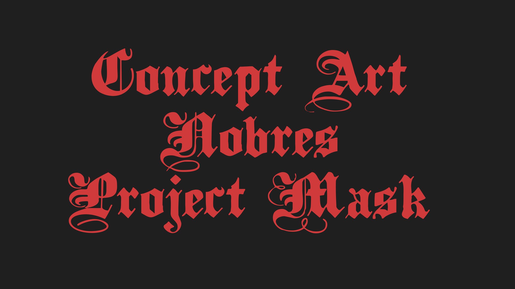 Concept arts for the clothing for the cancelled Project Mask game-1