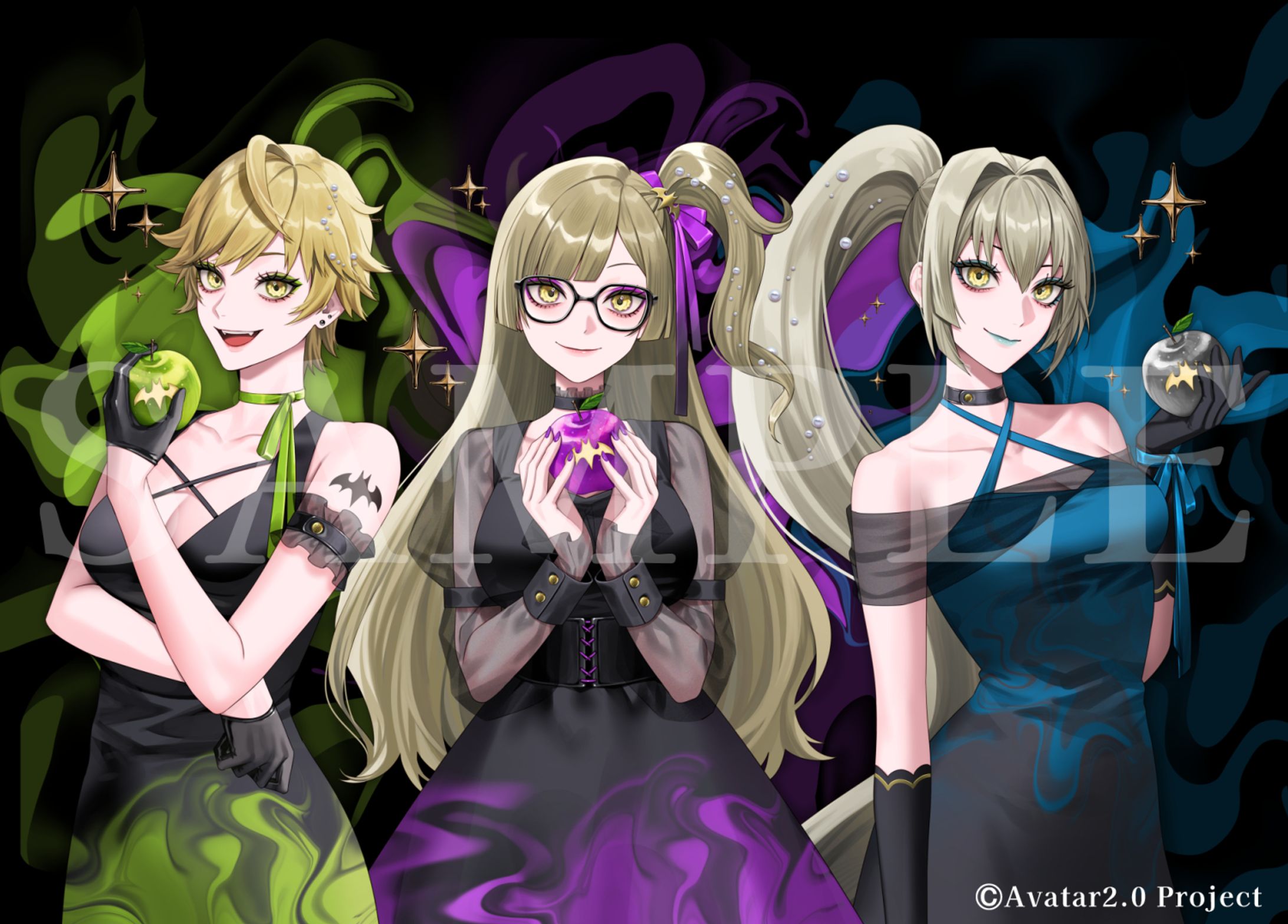 【work】九条家活動5周年記念グッズイラスト＆デザイン-1