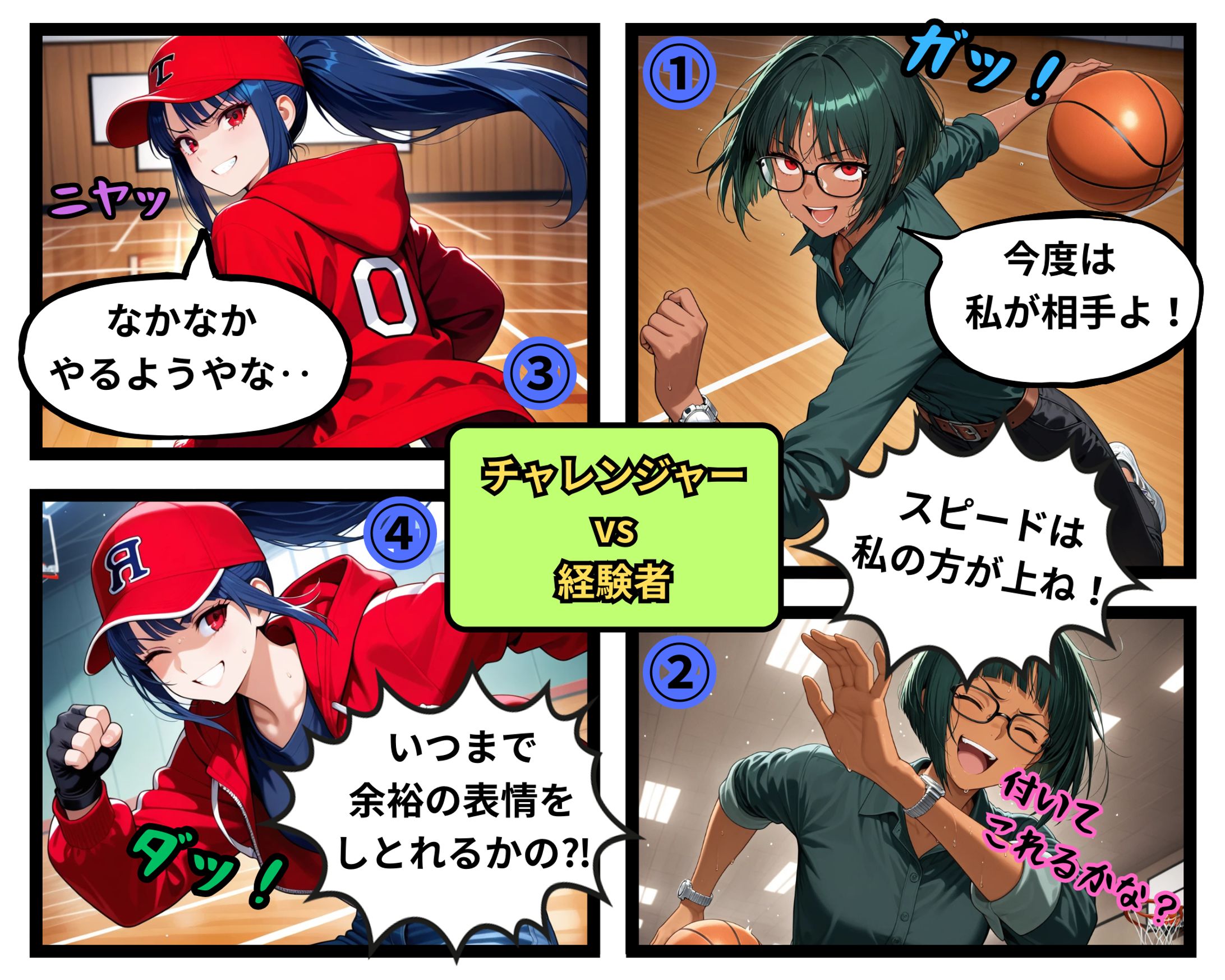 チャレンジャーvs経験者-1