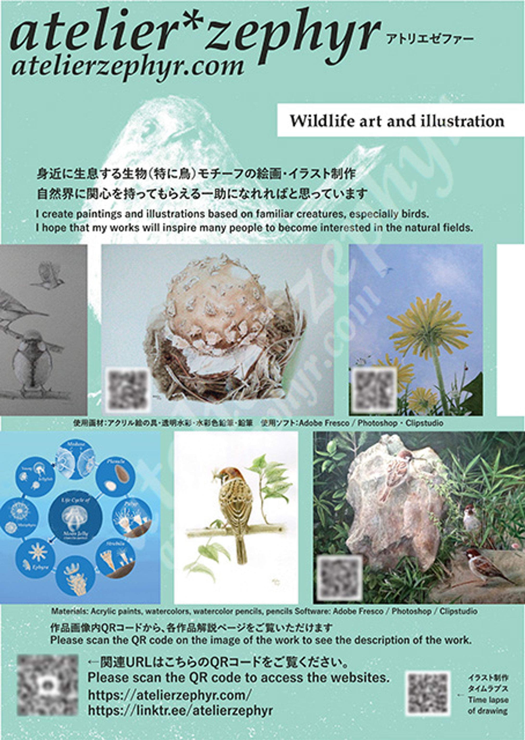 日本分子生物学会年会特別企画「サイエンスイラストレーターのお仕事展」-1