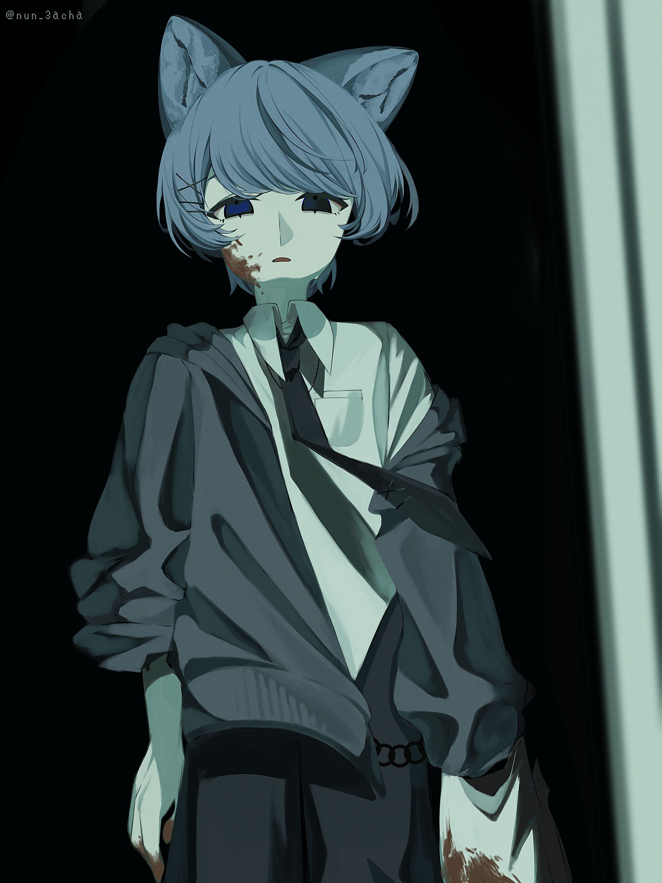 OC厚塗り腰上イラスト-1