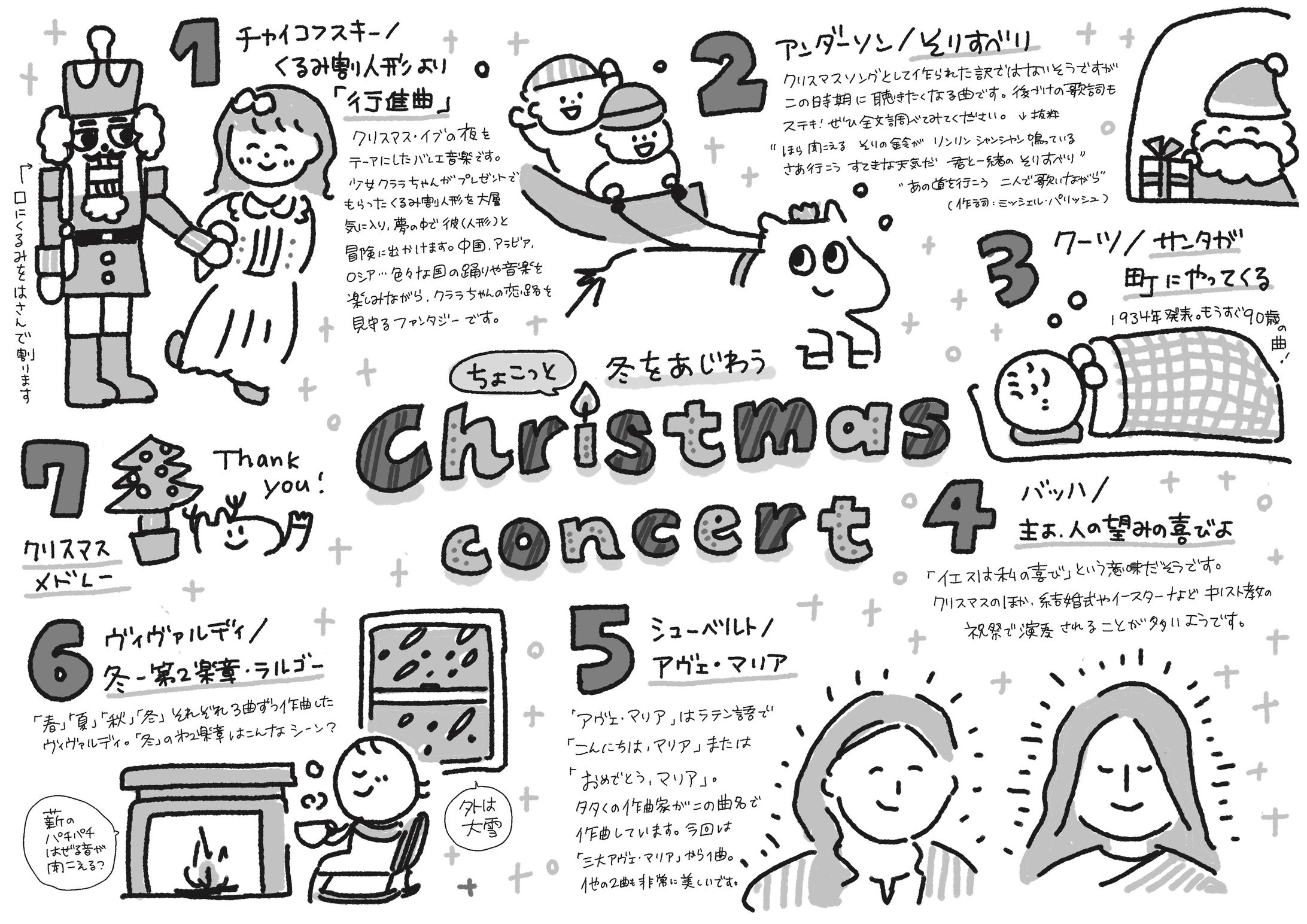クリスマスコンサート 曲紹介-1