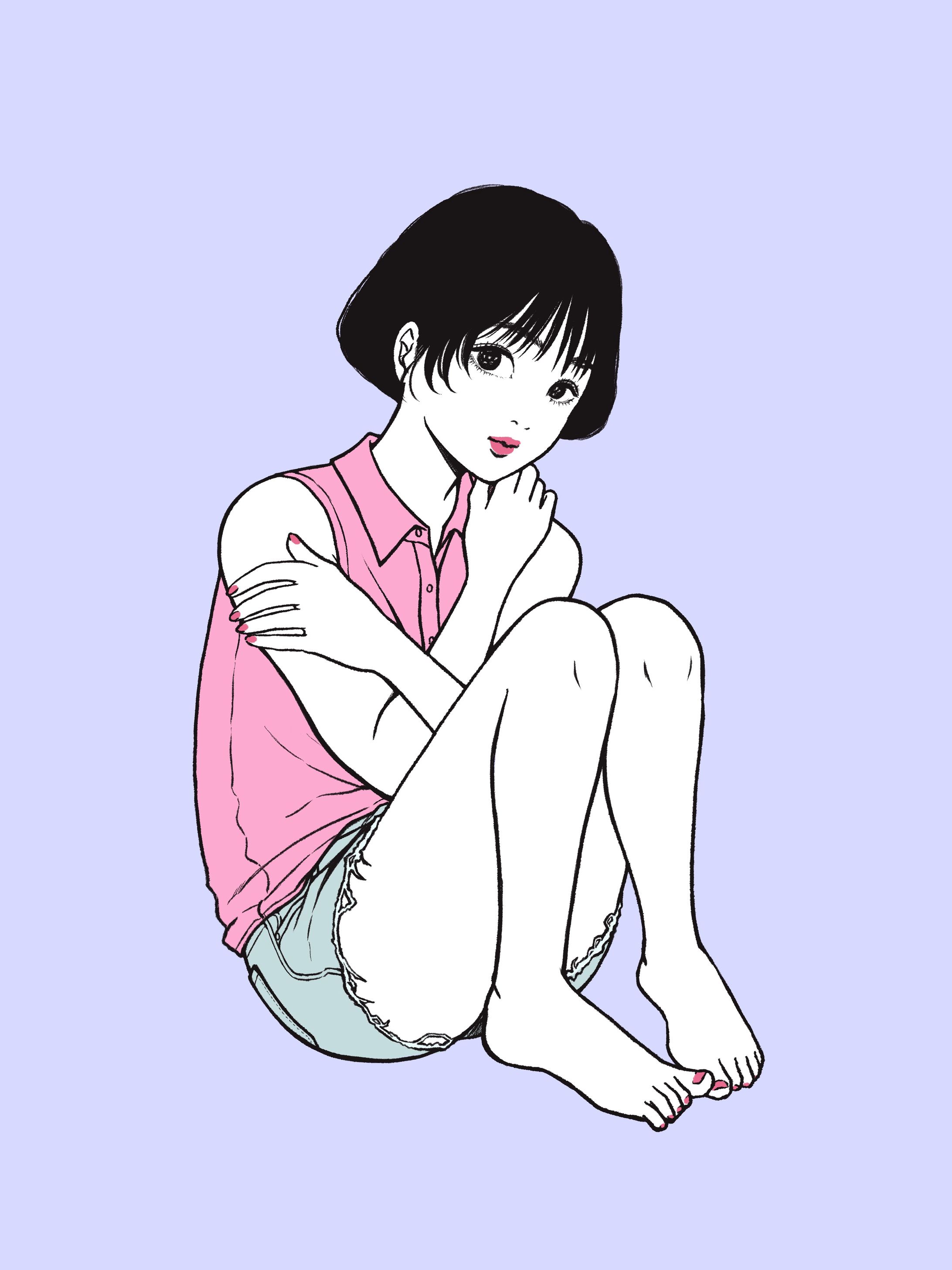 オリジナル：セルフハグシリーズ「ゆき」-1