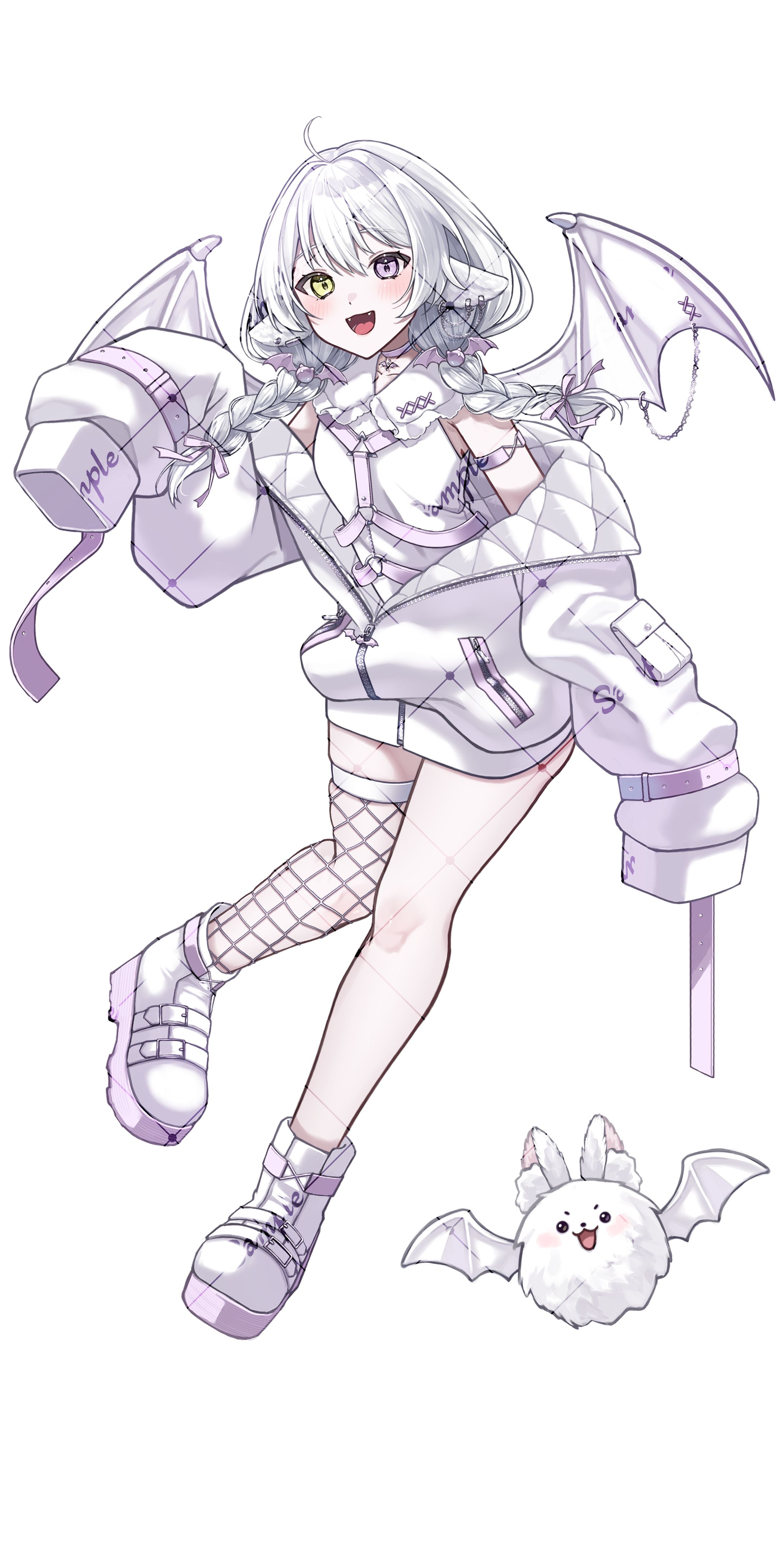 【ご依頼】白咲メル様　立ち絵2点-1