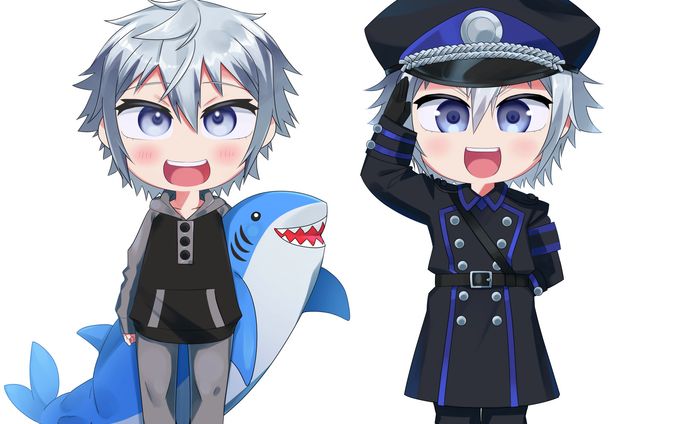 2020/12  木嶋紫吹さん　IRIAM配信Ver.1対応デフォルメイラスト