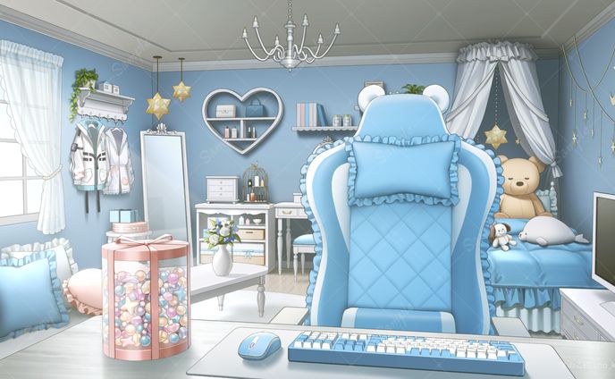 PROJECT NEBULA所属 碓氷ゆら様｜配信背景