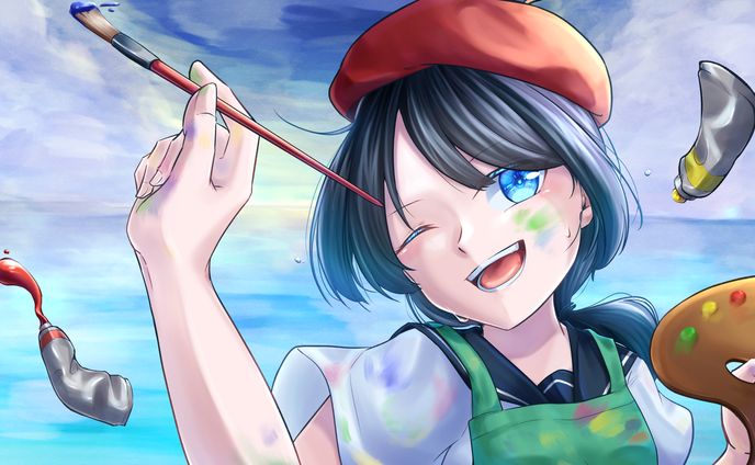 自主制作「えがく」