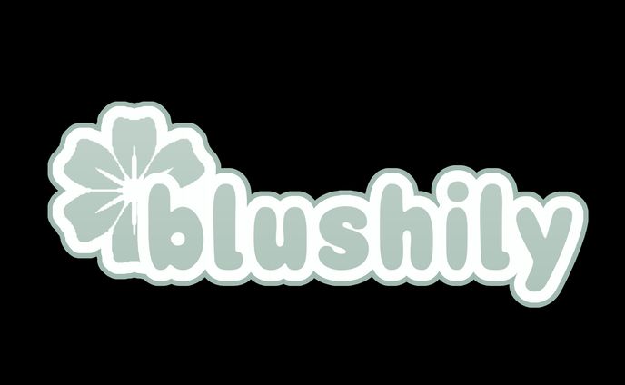Blushily