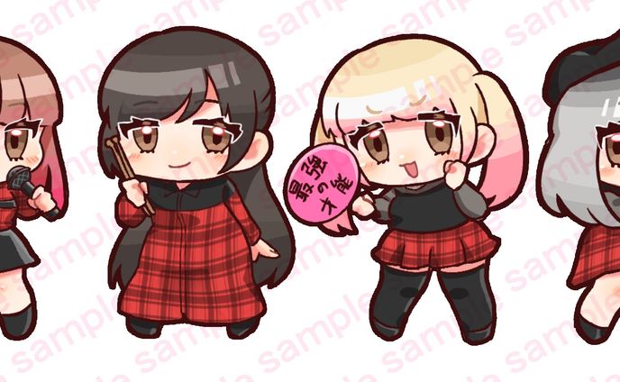 バンド、イラスト依頼