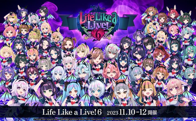 【Life Like a Live! 6】KV