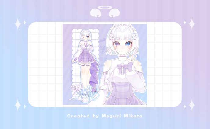 【立ち絵】廻吏命【IDOL】