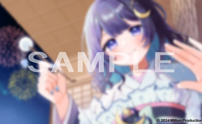 ミリプロ所属ゆらぎゆら様のメンバーシップ限定壁紙イラスト