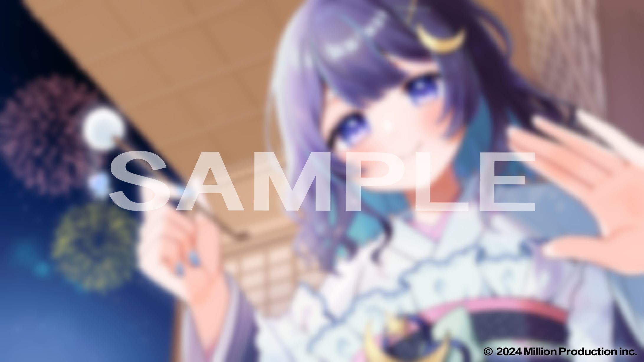 ミリプロ所属ゆらぎゆら様のメンバーシップ限定壁紙イラスト-1