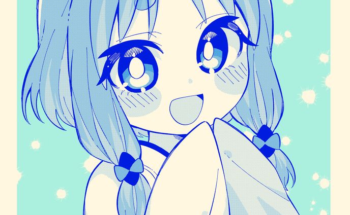 モノクロイラストたち