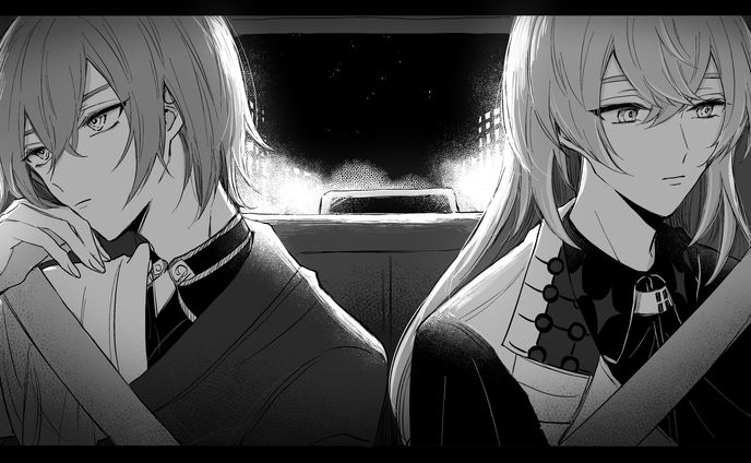 FA(等身モノクロ)