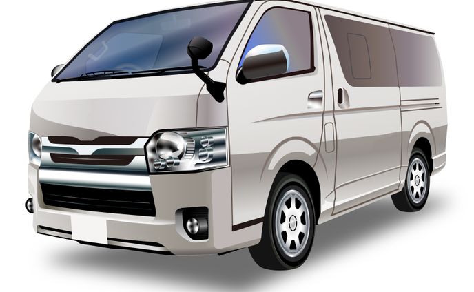 ワンボックスカー1