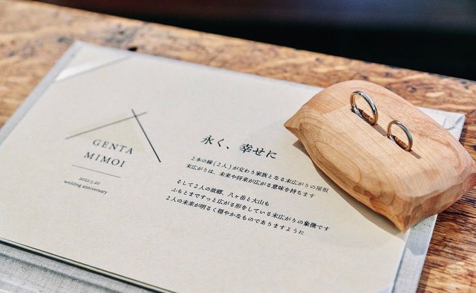 結婚証明書デザイン