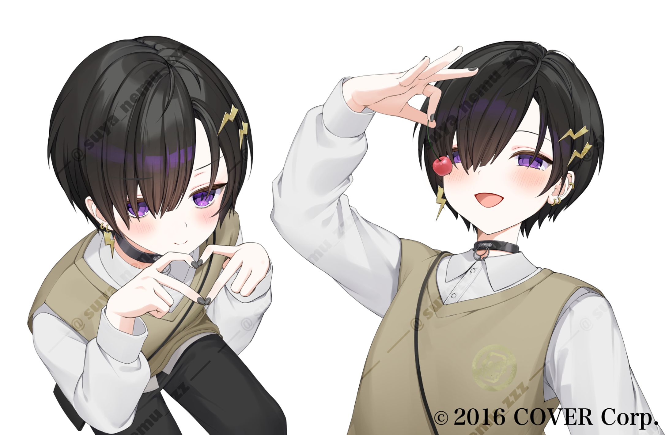 奏手イヅル様 「チェリーポップ」歌ってみたイラスト-1