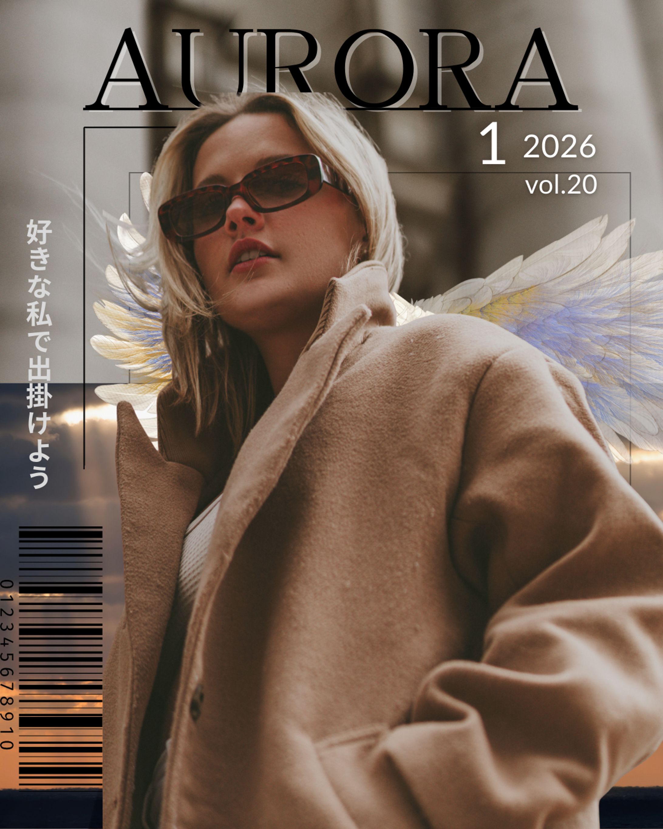 インスタグラム投稿(海外の雑誌風)-1