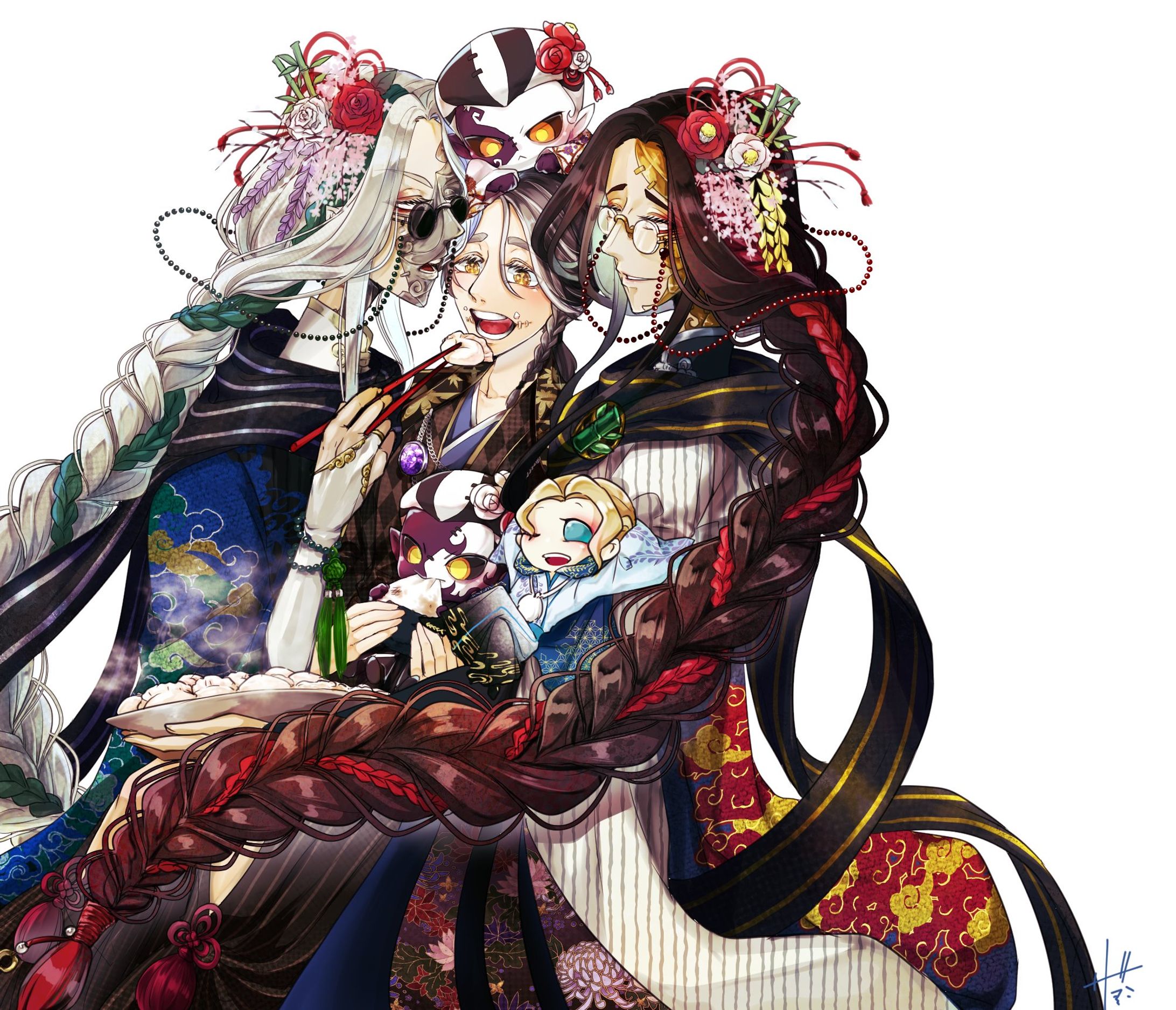 二次創作イラスト-1