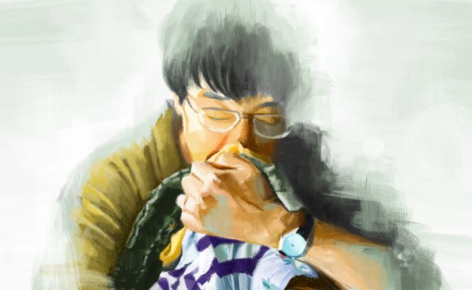 一枚イラスト、映画