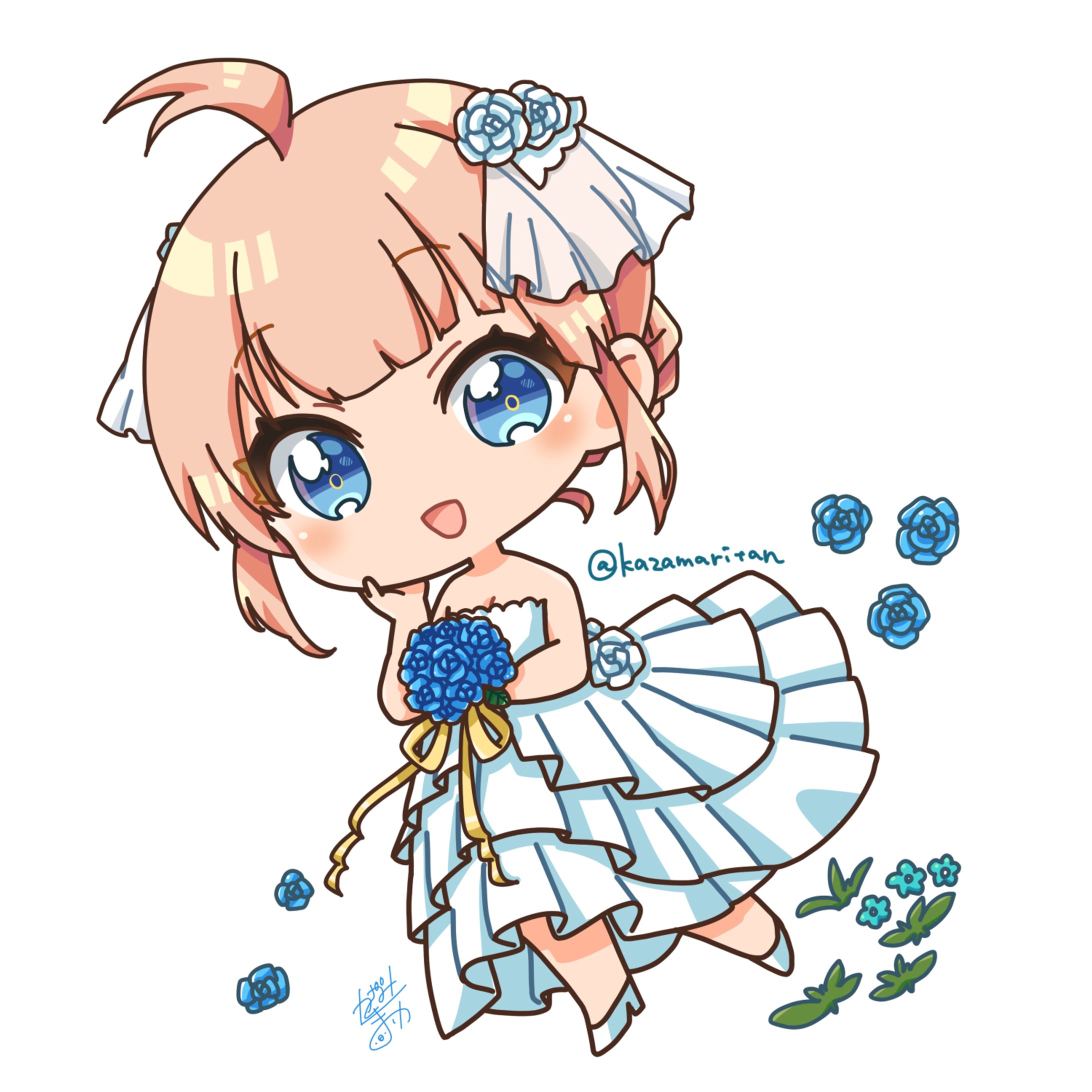 花嫁のイラスト-1