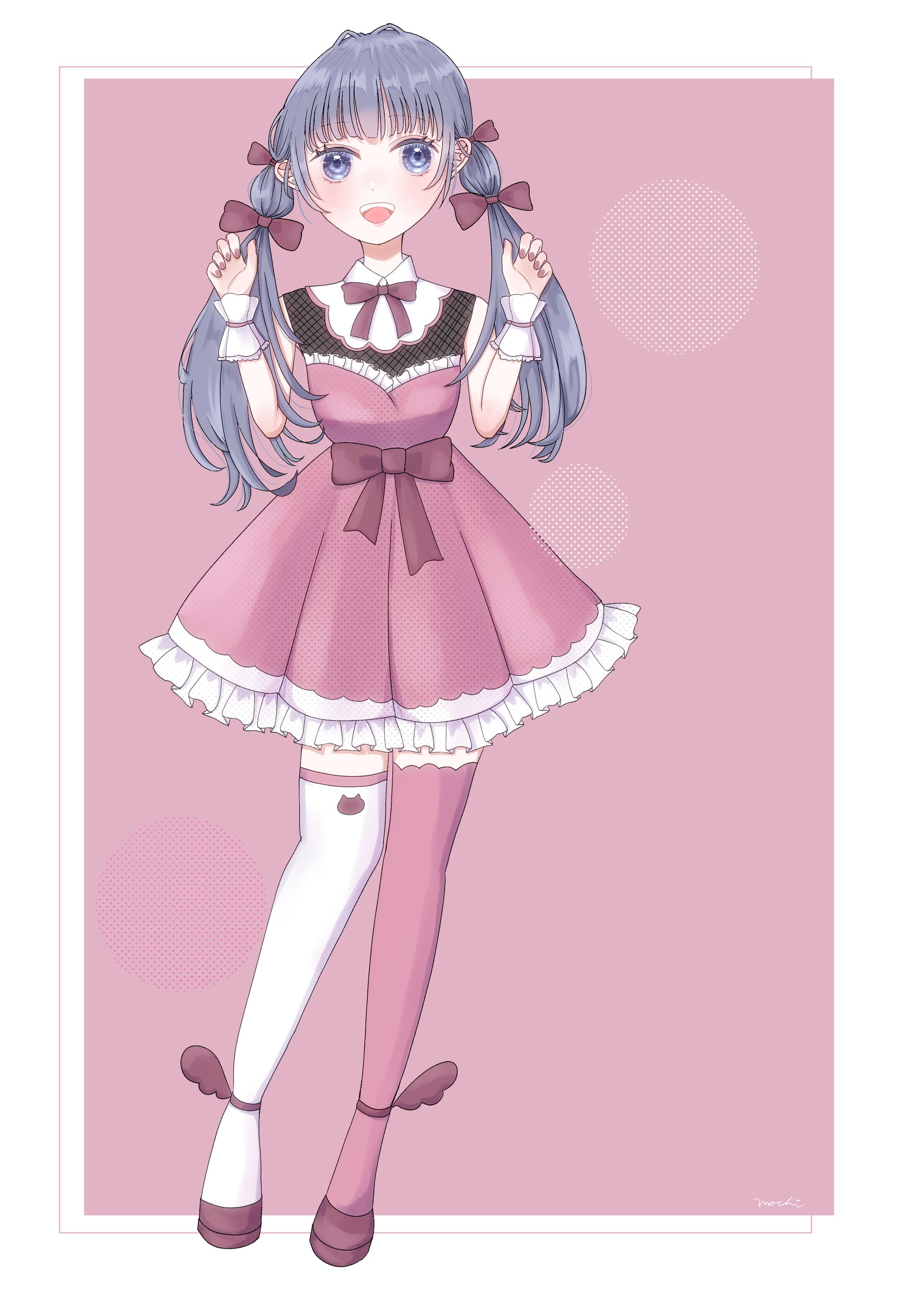 立ち絵 ピンクハート-1