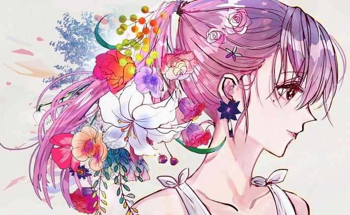 開花
