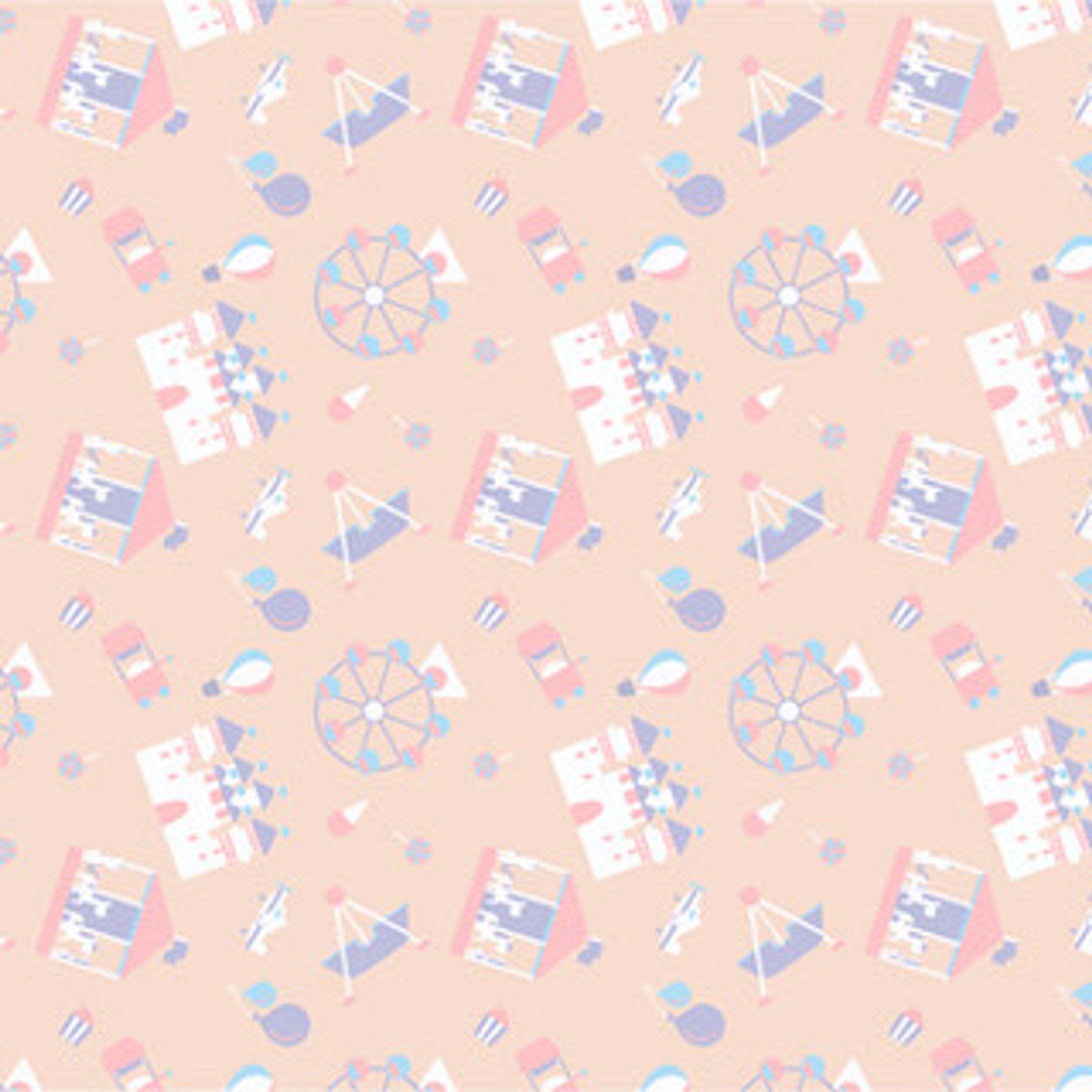 【課題制作】包装紙デザイン-1