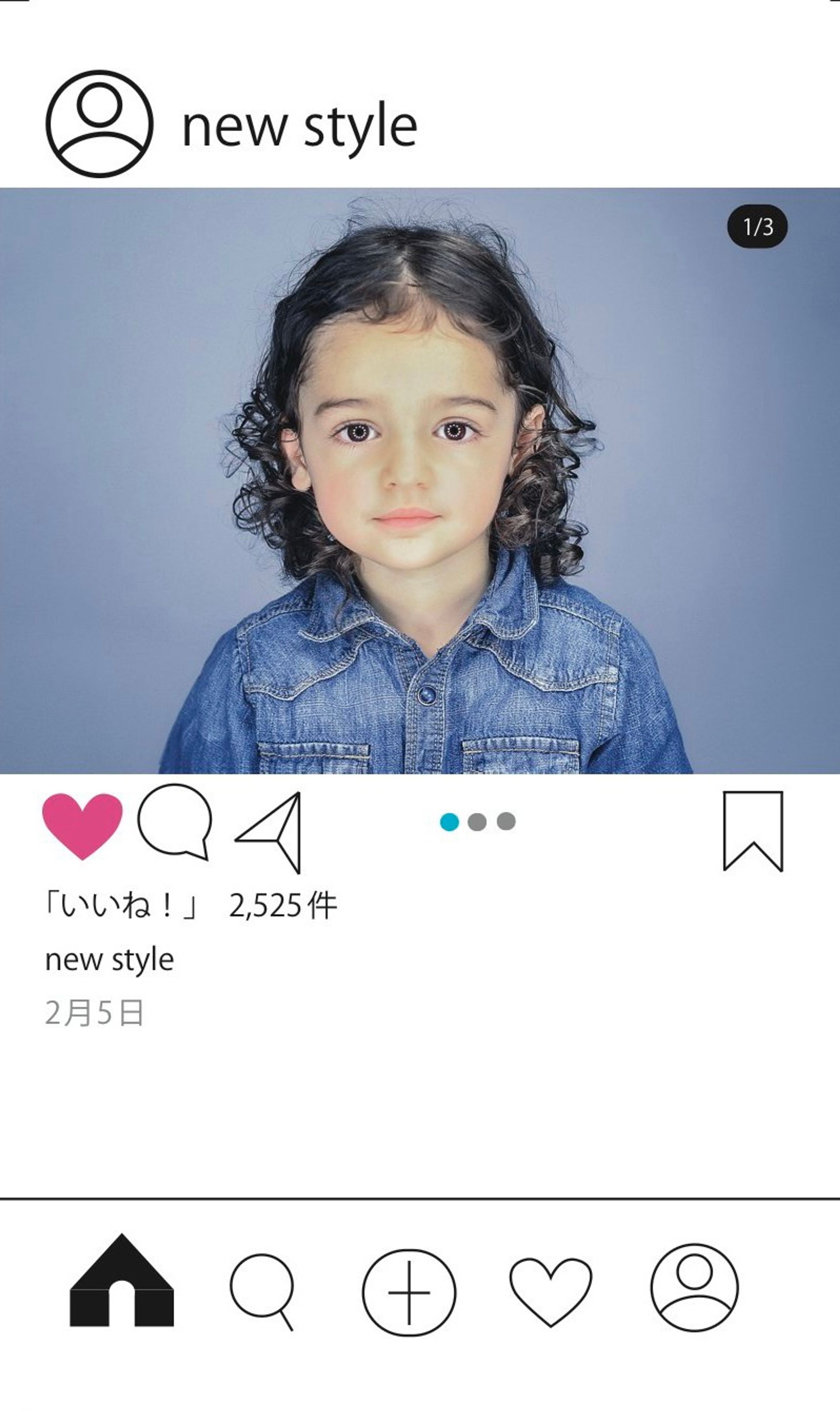 Instagram風-1