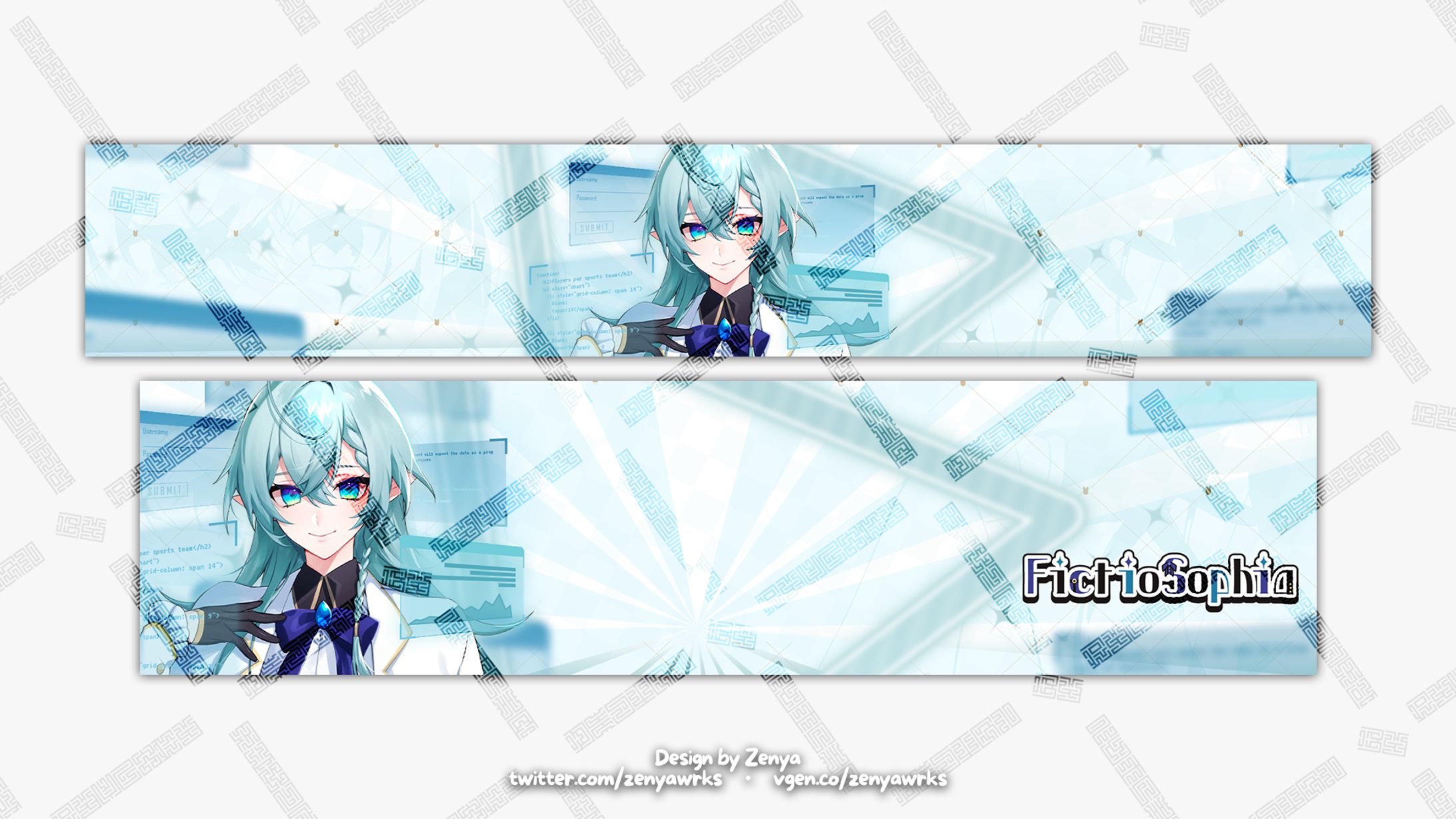 Fictio Sophia's Banner Design-1