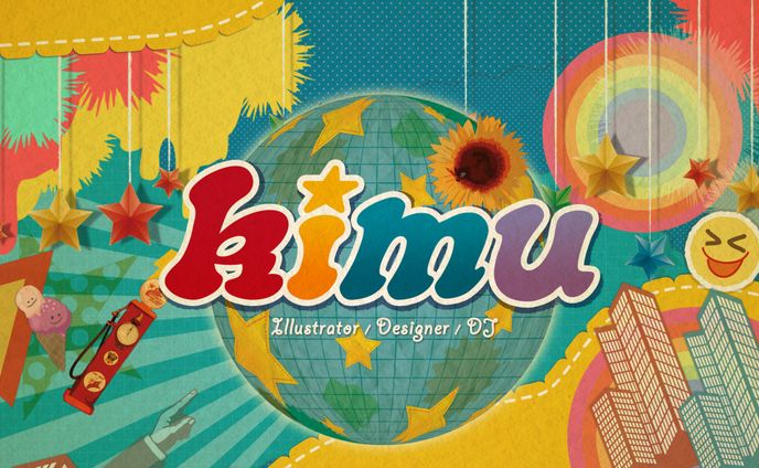 【チャンネルアート】youtube kimuちゃん