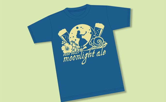 箕面ビール オリジナルTシャツA
