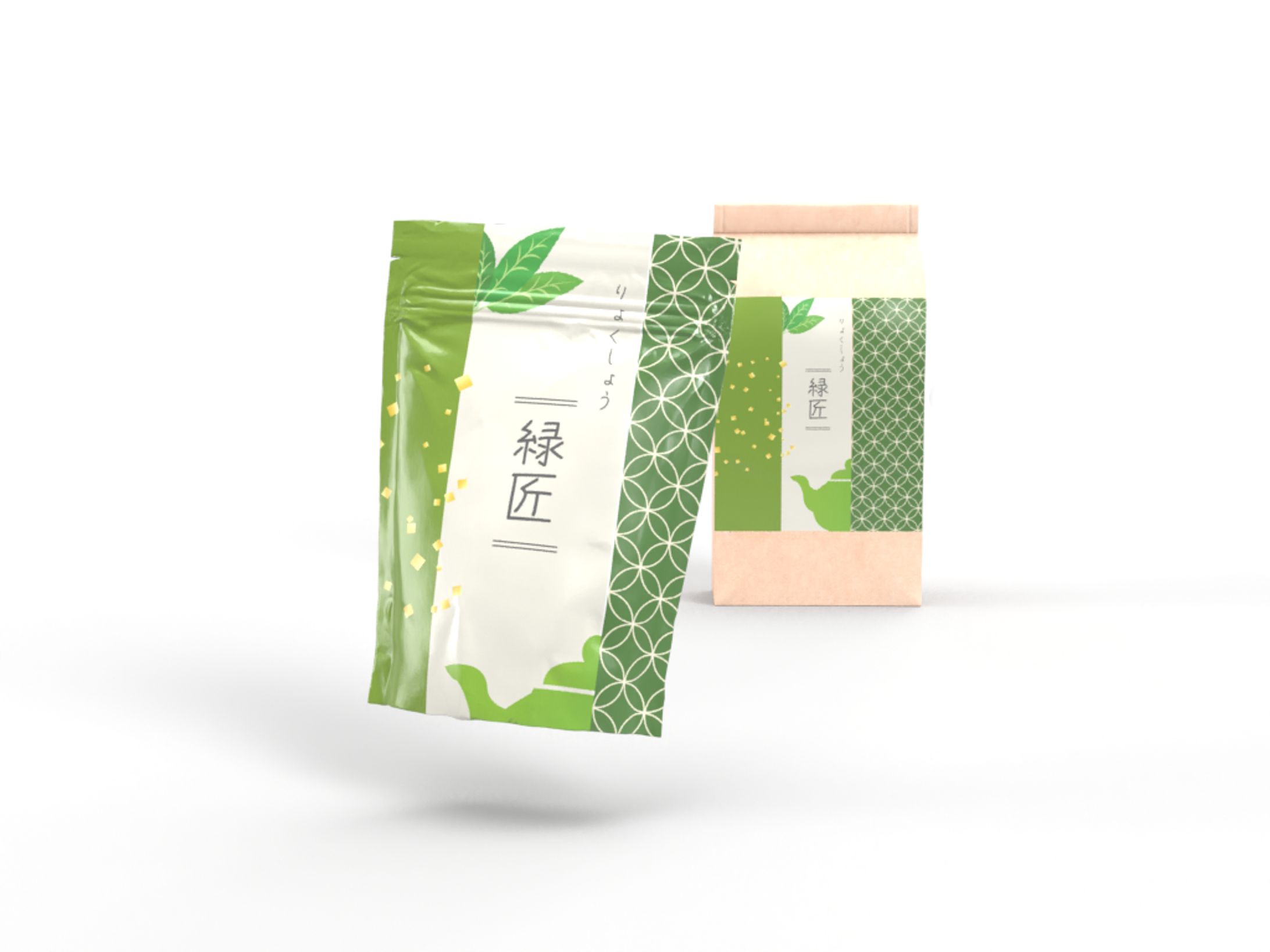 お茶のパッケージデザイン-1