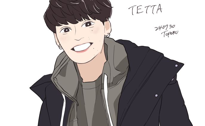 ONE Ｎ’ ONLY TETTAさん 似顔絵