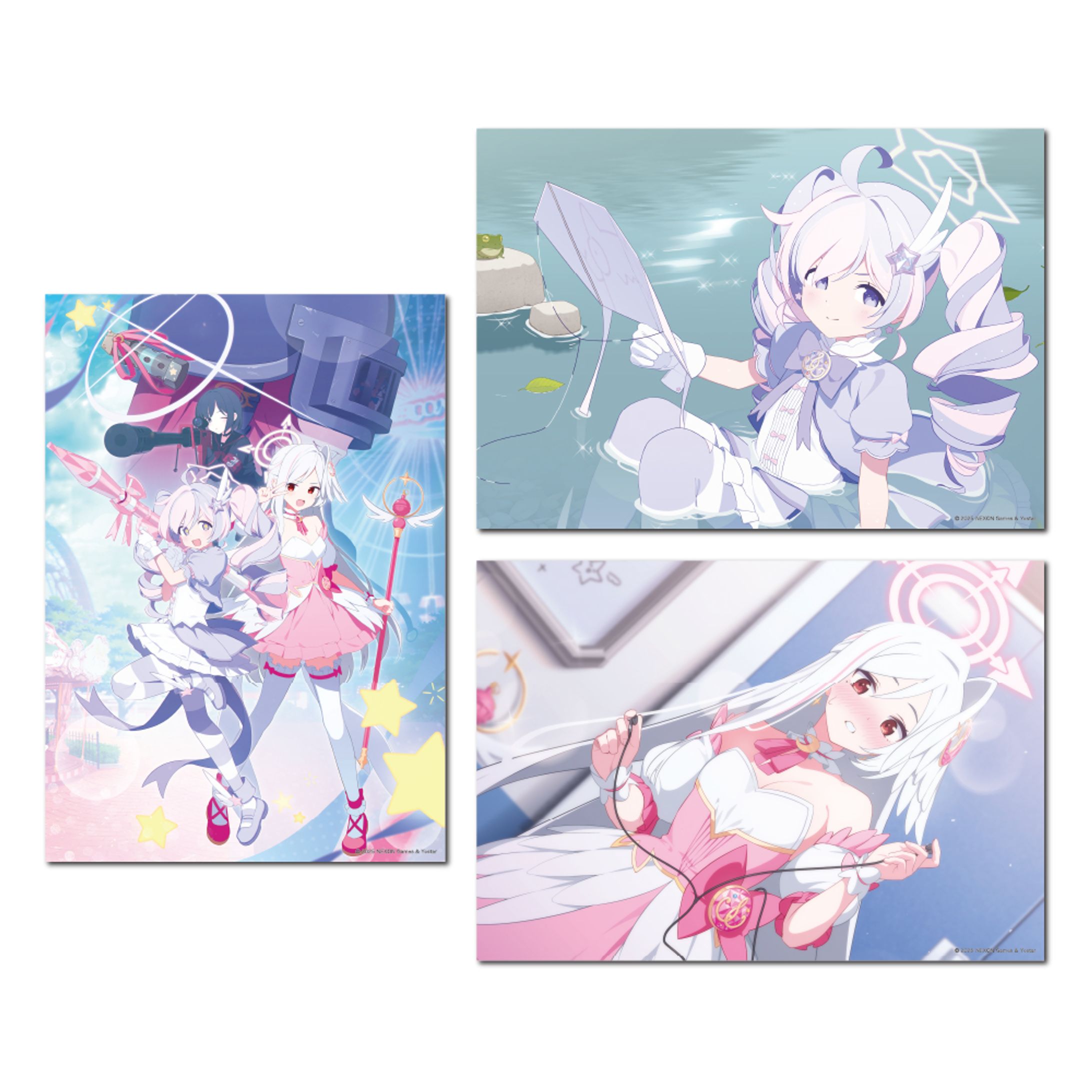 株式会社Yostar Shop ブルーアーカイブ「ミニポスターセット（魔法少女ヘヴィキャリバー ~エラの野望と正義の資格~）」商品企画・デザイン-1