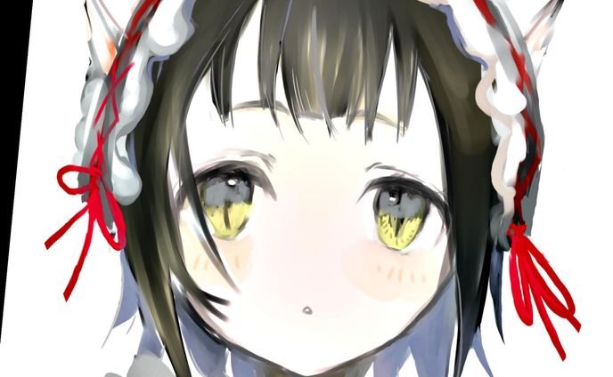 猫耳メイドさん