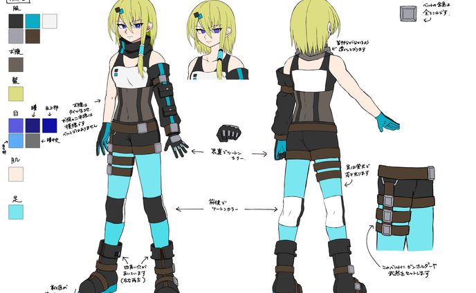 キャラデザイン