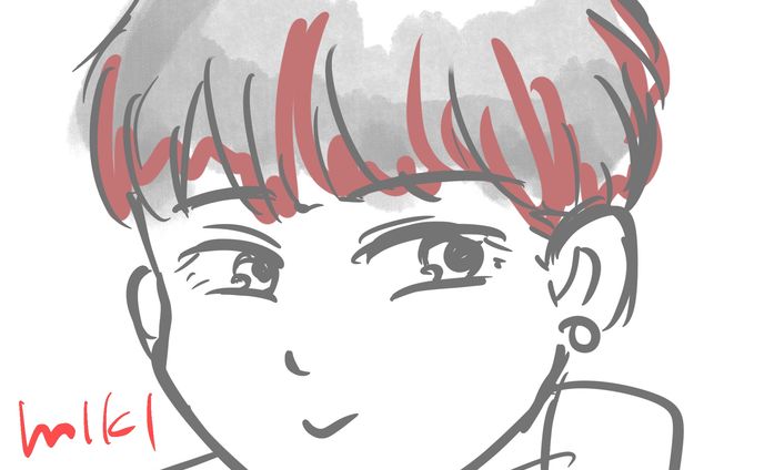 ミキティー本物さん イラスト