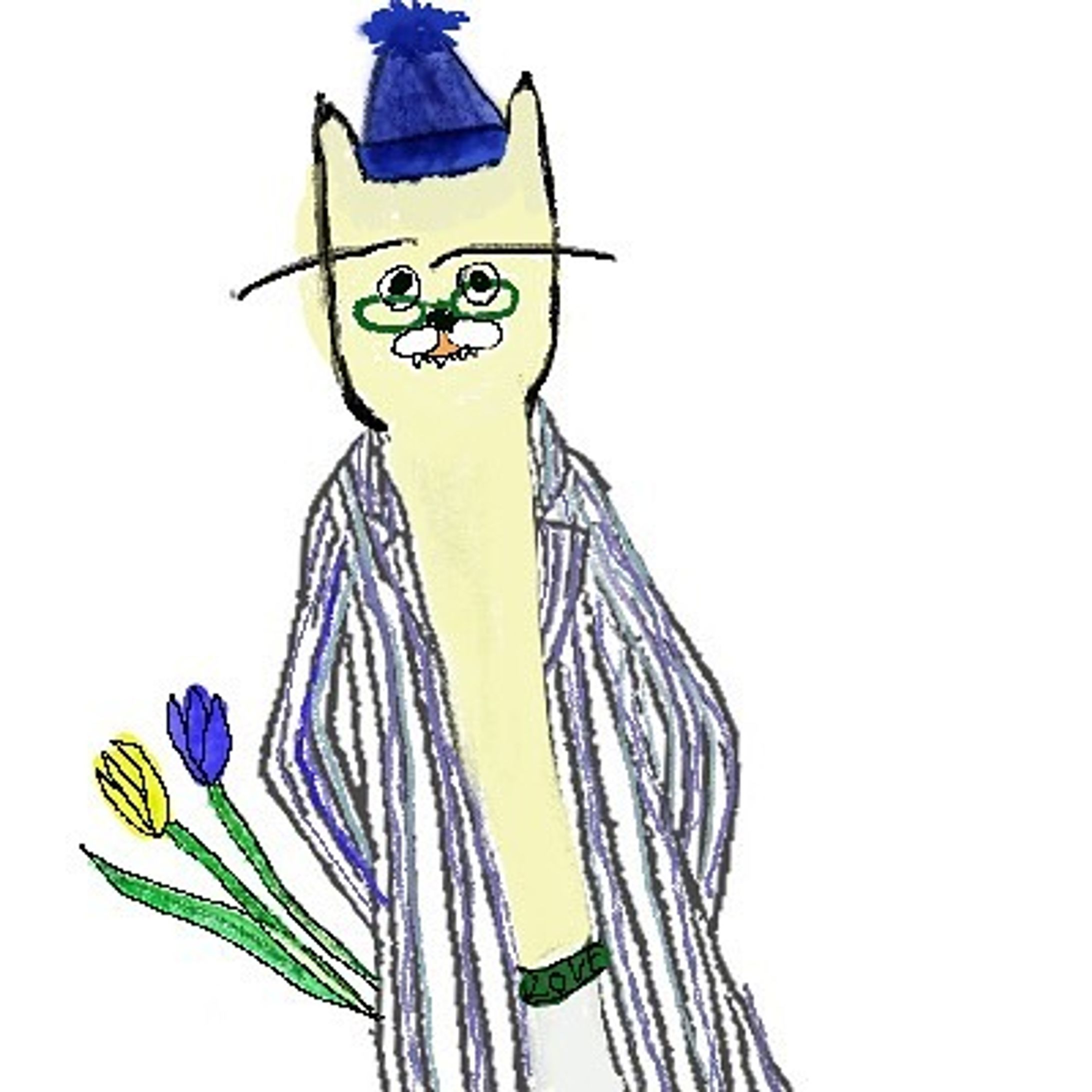 #illustration #ネコオジサン#uncle cat-1